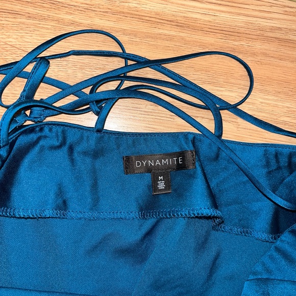 Fall outfit. Top is from dynamite silk material. Pants are from Zara. Size M - Picture 3 of 3